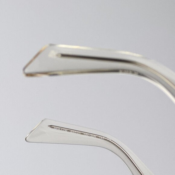 Prada PR17WS 19X30N BRAND NEW Sunglasses Transparent Internal Rectangle Unisex - Picture 6 of 7